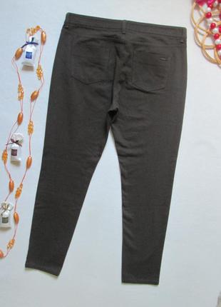 Шикарные стрейчевые джинсы скинни батал цвета хаки autogreph marks & spencer 🍁🌹🍁3 фото