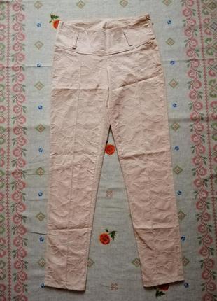 Штани. дуже гарні штани. пудра. italy