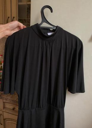 Сукня міні чорного кольору mango 7