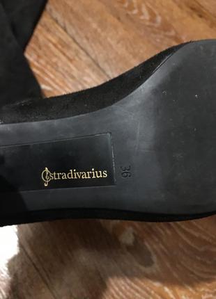 Крутые высокие ботфорты сапоги stradivarius3 фото