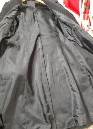 Актуальное классическое шерстяное пальто  с большими накладными карманами, biaggini,  p. 363 фото