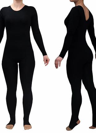 Гимнастический купальник-комбинезон, трико