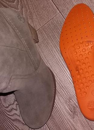 Кожаные водонепроницаемые сапоги timberland, р. 37.5. в идеале6 фото