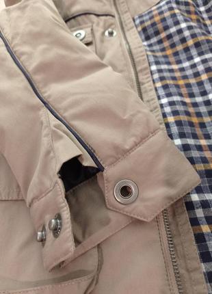 Парка куртка демісезанна орігинальна на хлопчика з плащівки на зріст 98-104 см тм mimioriki7 фото