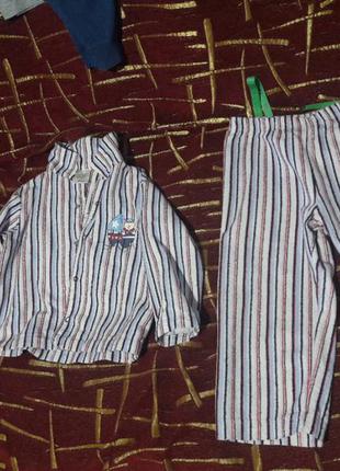 Тепла байкова піжама