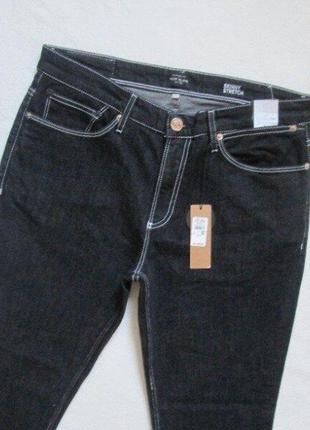 Шикарные плотные джинсы скинни с контрастной строчкой river island 🍁🌹🍁4 фото