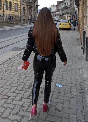 Лосины штаны виниловые