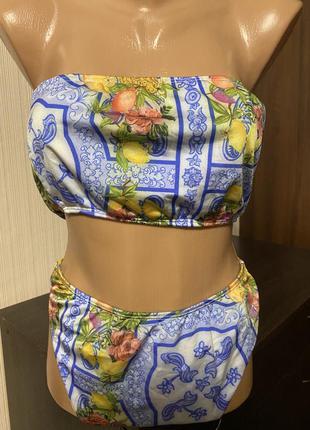 Купальник цветочный и с фруктами