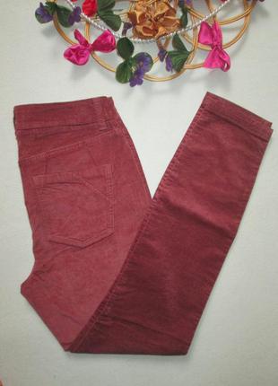 Суперові стрейчеві велюрові джинси скінні попелястого кольору троянди next 🍁🌹🍁7 фото