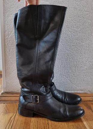 Черные классические кожаные сапоги от итальянского бренда lavorazione artigianale