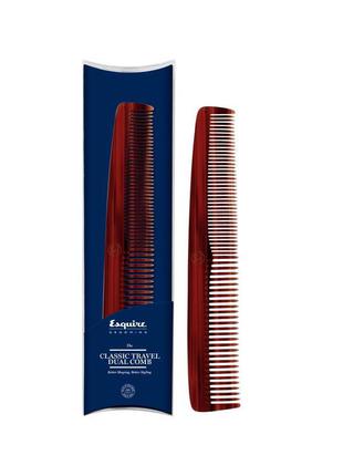 Гребінець chi esquire the dual travel comb професійна