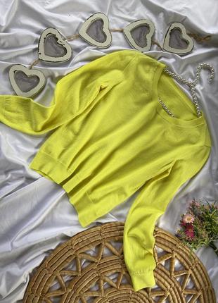 Стильный качественный натуральный шерстяной кислотный свитер3 фото