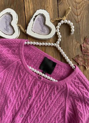 Фирменный стильный качественный натуральный свитер в косы5 фото