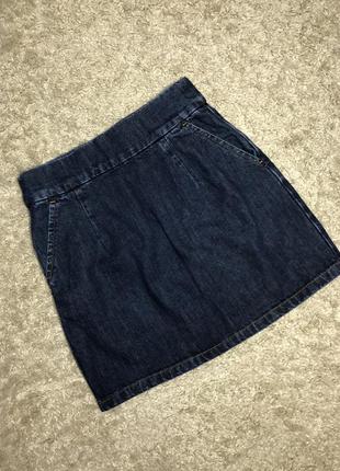 Стильная джинсовая юбка topshop