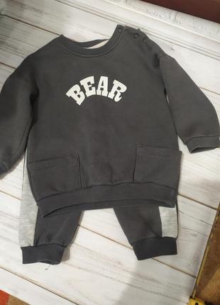 Теплый костюм на мальчика