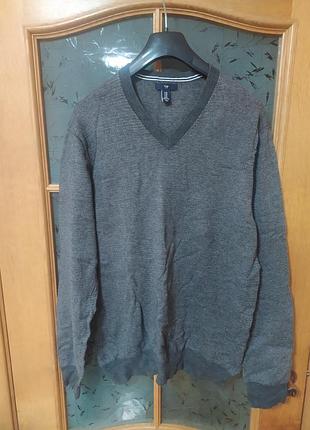 М'який бавовняний пуловер від gap,p. xl