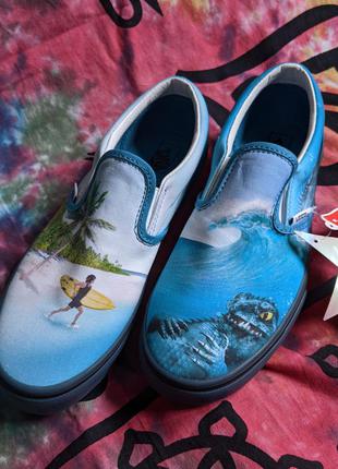 Слипоны vans (surf monster) 38р10 фото