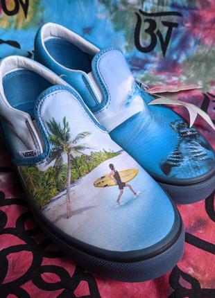 Слипоны vans (surf monster) 38р8 фото