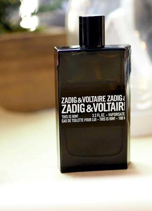 Zadig & voltaire this is him💥оригинал распив и отливанты аромата затест