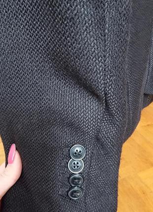 Классический стильный черный пиджак amisu5 фото