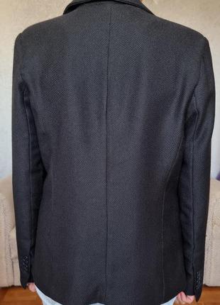 Классический стильный черный пиджак amisu4 фото