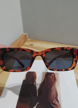 Тренд новые солнцезащитные очки ретро стиль wayfarer леопардовые анималистические окуляри сонцезахисні7 фото