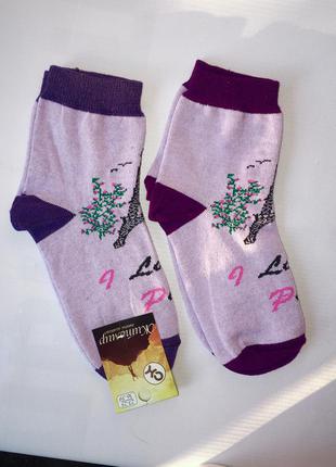 Носки носочки с рисунком узором высокие длинные женские жiночi шкарпетки4 фото