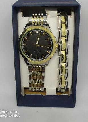 Мужской набор часы и браслет george watch