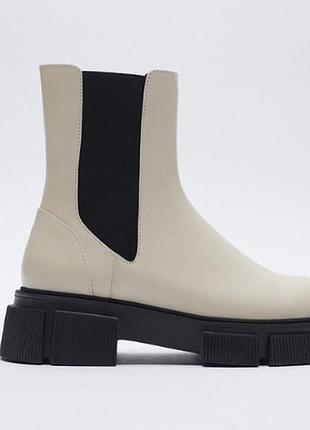 Черевики челсі zara
