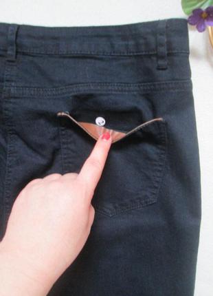 Суперовые темно синие джинсы бойфренд батал высокая посадка misslook 🍁🌹🍁5 фото
