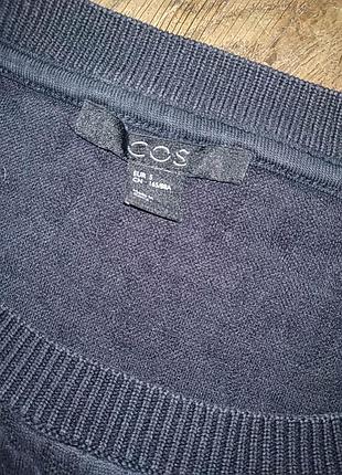 Удлинненый фактурний джемпер туніка cos 3