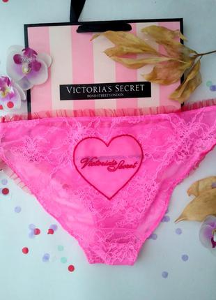 Victoria's secret original ажурные трусики s m 36 383 фото