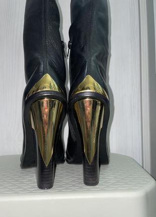 Ботинки сапоги versace италия  оригинал р.375 фото