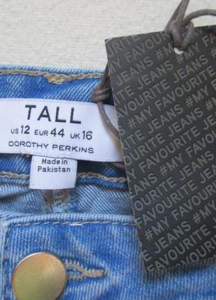 Мега класні джинси батал в вінтажному стилі висока посадка dorothy perkins 🍁🌹🍁9 фото