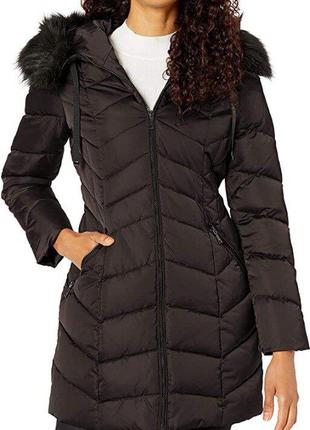 Зимове пальто куртка на пуху t tahari розмір xl1 фото