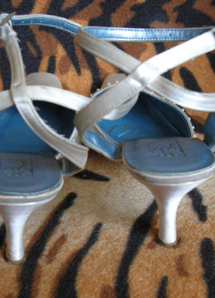 Туфли-босоножки кремового цвета,р.5(38),100грн.2 фото