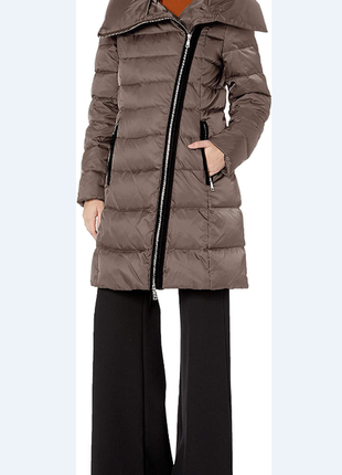 Зимнее пальто куртка на пуху t tahari размер xs-s