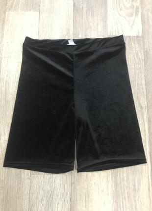 Велюрові велосипедки в ідеальному стані розмір xs-s від topshop