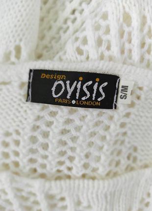 Милейший ажурный свитерок от oyisis5 фото