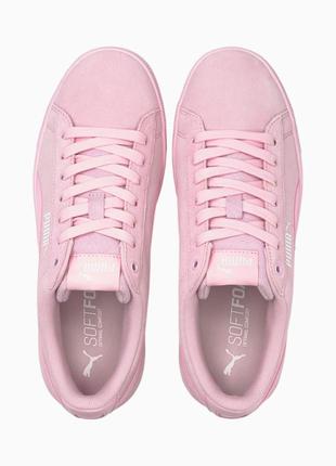 Оригінал puma яскраві кеди снікерси рожеві vikky v2 women's sneakers пума4 фото