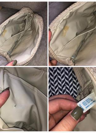 Шерсть шерстяная косметичка молния кейс натуральная