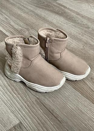 Ботинки хайтопы zara 21р