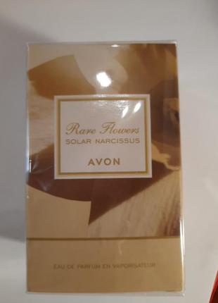 Новий аромат rare flowers solar narcissus  avon 50 ml2 фото