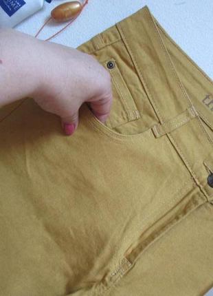 Суперові стрейчеві джинси гірчичного кольору falmer англія 🍒👖 🍒3 фото