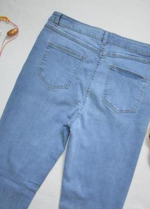 Мега класні стрейчеві джинси бойфренд з рваностями висока посадка parisian 🍒👖 🍒5 фото