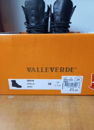 Итальянские женские ботинки, бренд valleverde, рр 388 фото