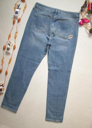Мега классные актуальные джинсы с патчами и рваностями next 🍒👖 🍒3 фото