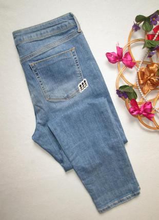 Мега классные актуальные джинсы с патчами и рваностями next 🍒👖 🍒5 фото