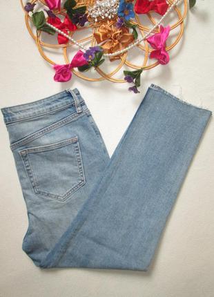 Мега классные стрейчевые джинсы бойфренд с рваностями высокая посадка f&f 🌹👖🌹7 фото