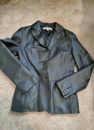Пиджак- куртка кожаный amisu